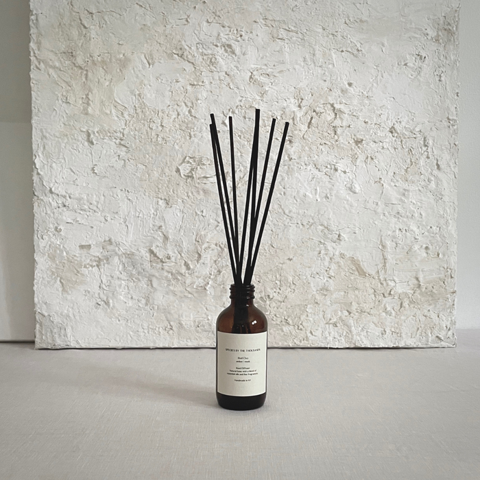 Red Clay, Amber + Musk Natural Reed Diffuser
