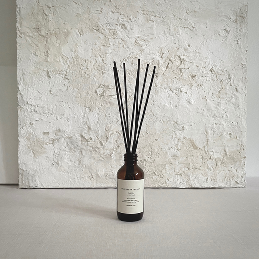 Red Clay, Amber + Musk Natural Reed Diffuser