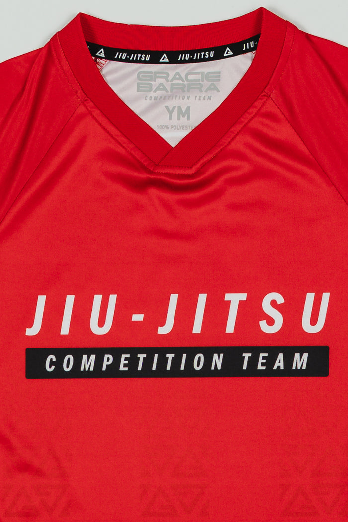 Red Comp Kids Jersey - Red