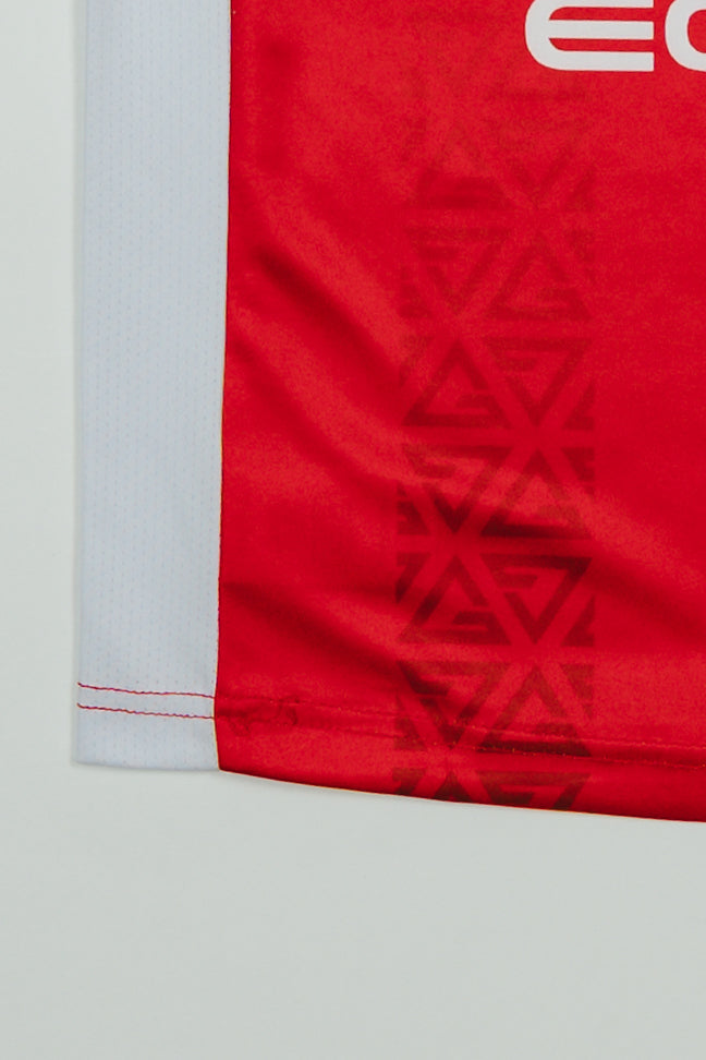 Red Comp Kids Jersey - Red