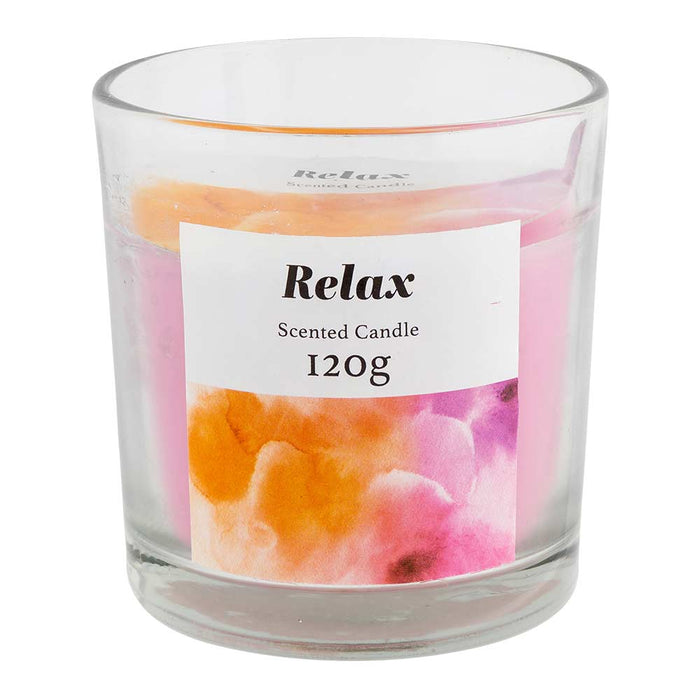 Relax Scented Jar Candle 120g