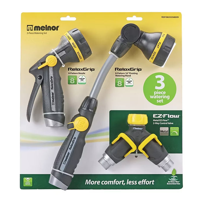 RelaxGrip Hose Nozzle, Wand, and Control Valve Bundle