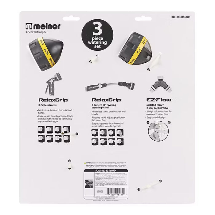 RelaxGrip Hose Nozzle, Wand, and Control Valve Bundle