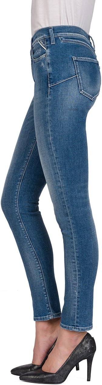 REPLAY DÁMSKÉ DŽÍNY STŘIHU ZACKIE SKINNY FIT