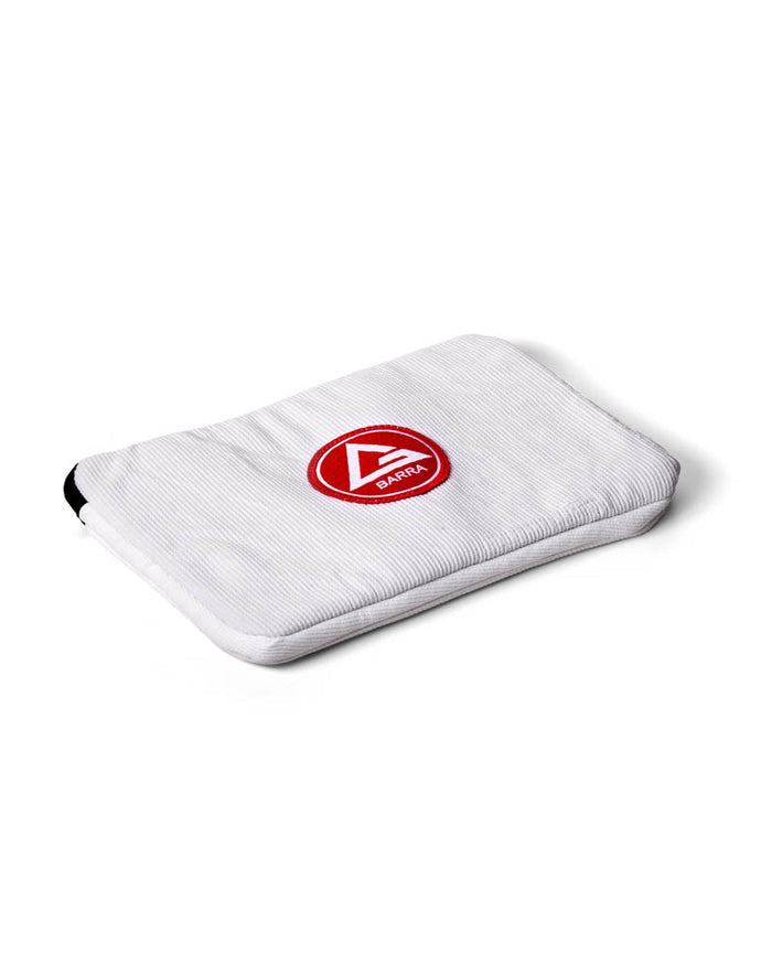 Repurposed Small Laptop Sleeve - White