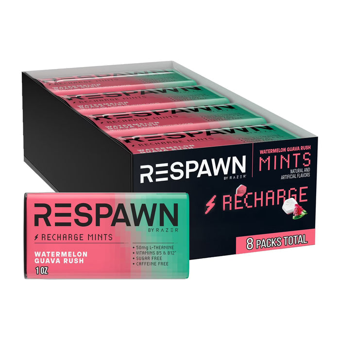 RESPAWN Watermelon Guava Mints 1 oz 8 Pack