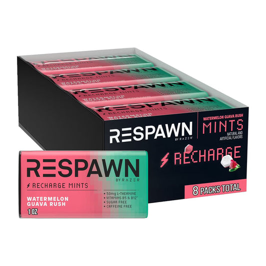 RESPAWN Watermelon Guava Mints 1 oz 8 Pack