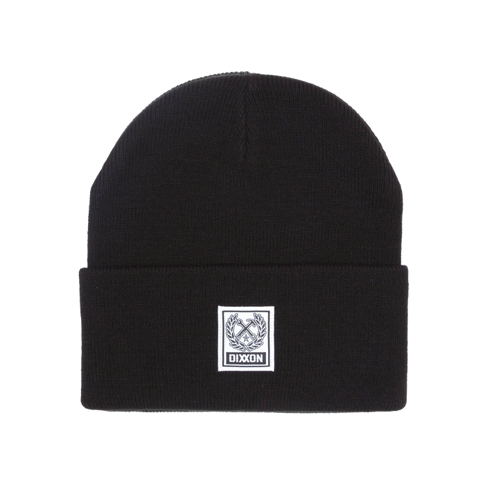 Ribbed Beanie - Black