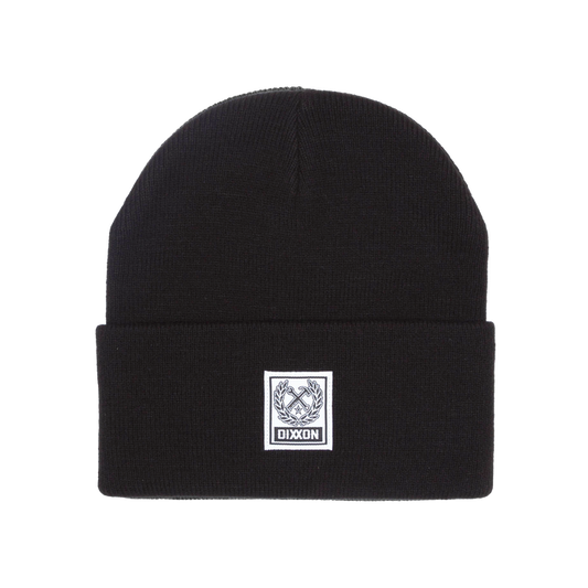 Ribbed Beanie - Black