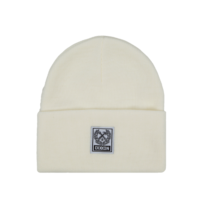 Ribbed Beanie - White - Dixxon Flannel Co.