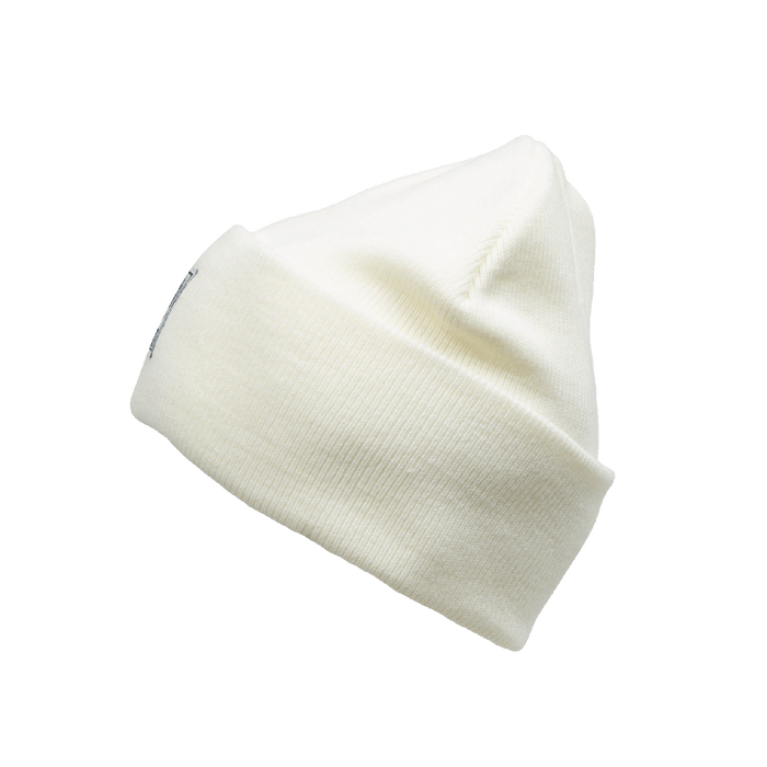 Ribbed Beanie - White - Dixxon Flannel Co.