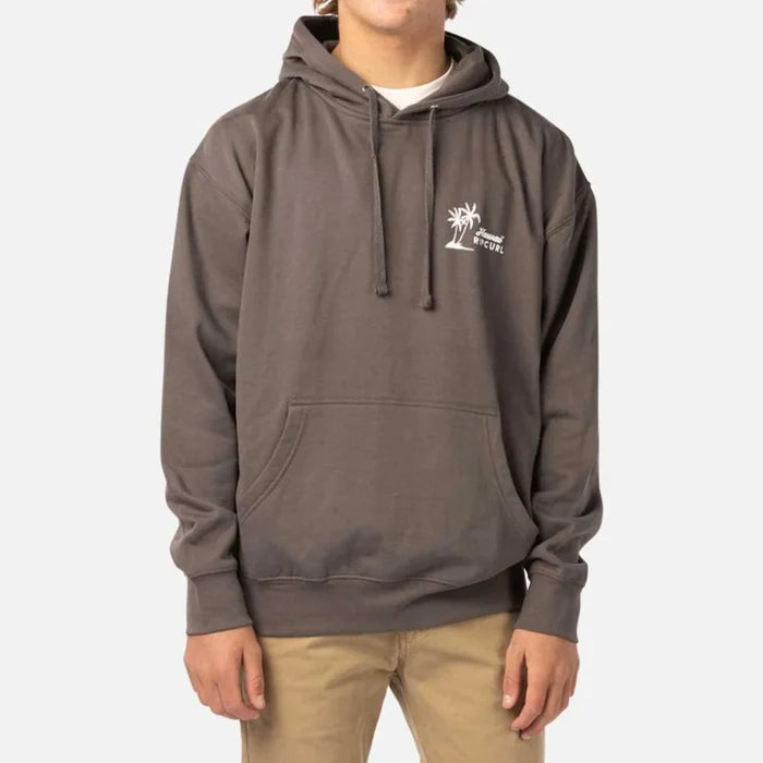 Rip Curl Island Time Fleece Hoodie (Asphalt)