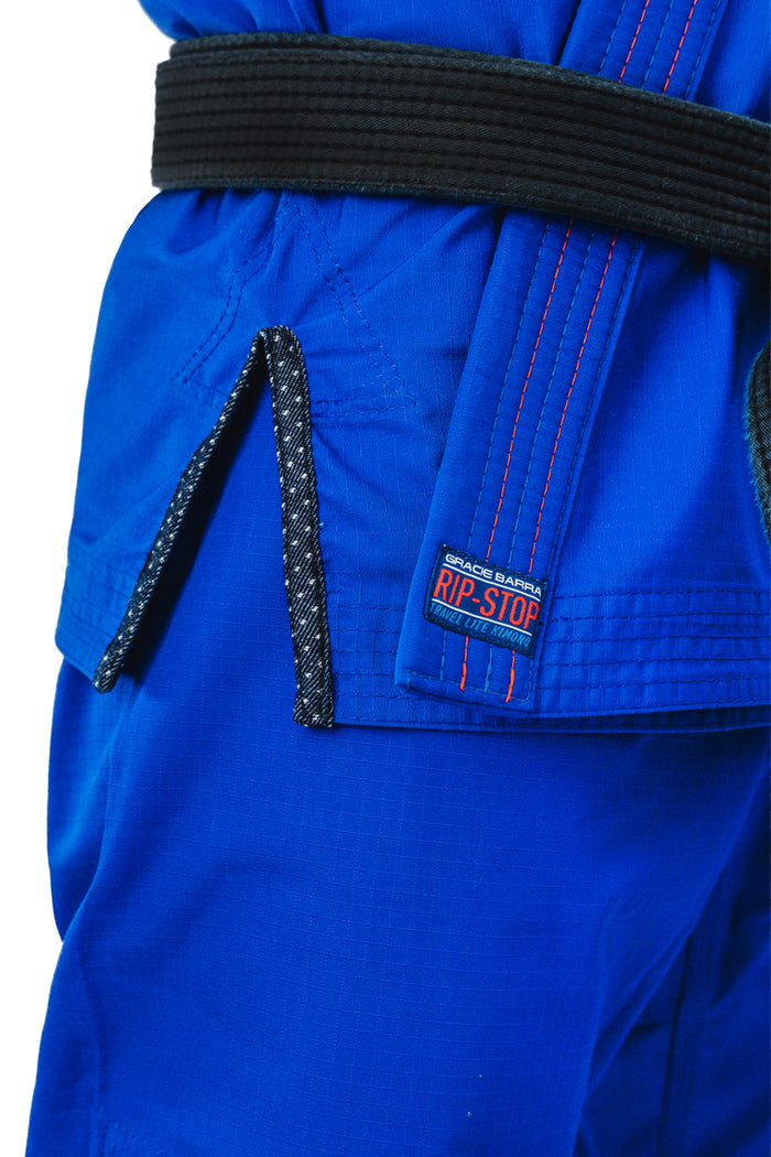 Ripstop Kimono - Blue