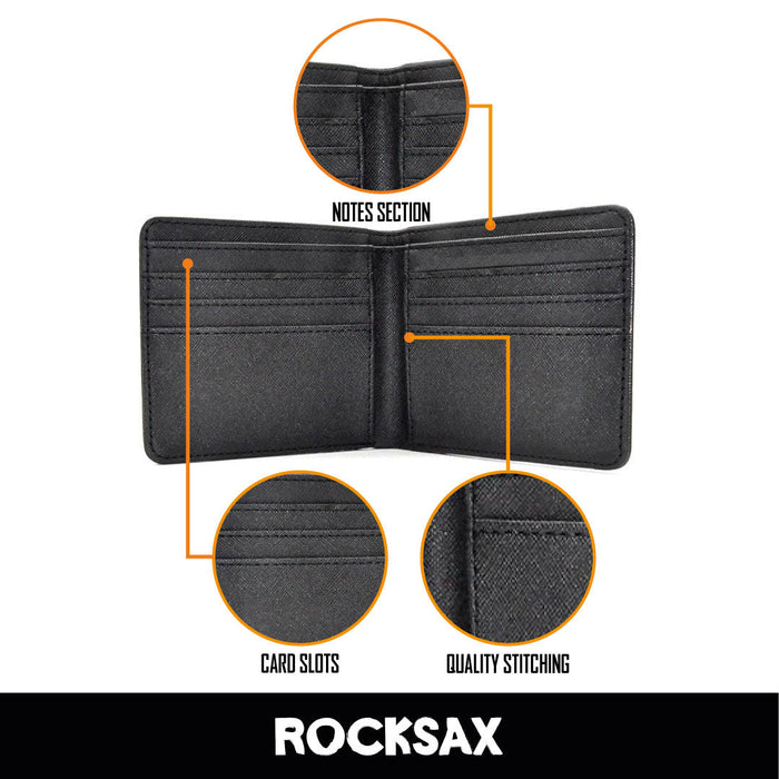 Rocksax Ed Sheeran Wallet - Symbols Pattern
