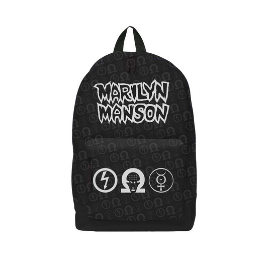 Rocksax Marilyn Manson Backpack - Logo