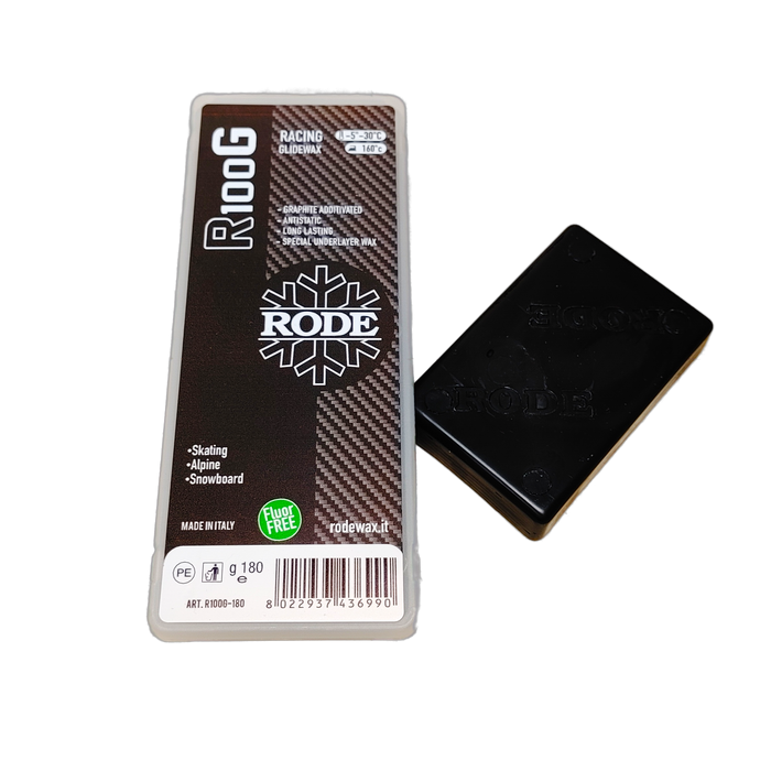 A product picture of the Rode R100G RACING GLIDER GRAFITE MELT WAX (-5C/-30C)