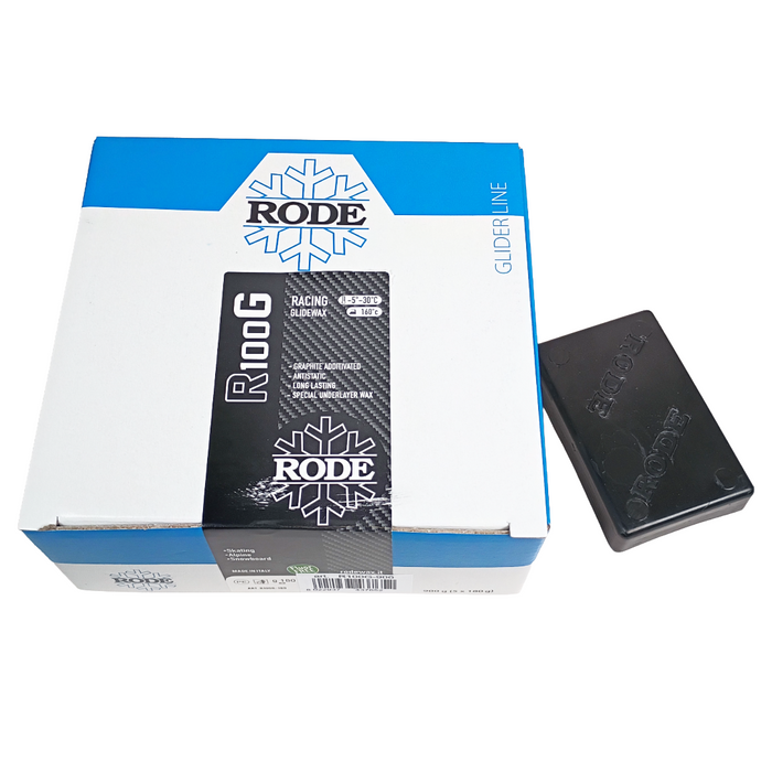 A product picture of the Rode R100G RACING GLIDER GRAFITE MELT WAX (-5C/-30C)