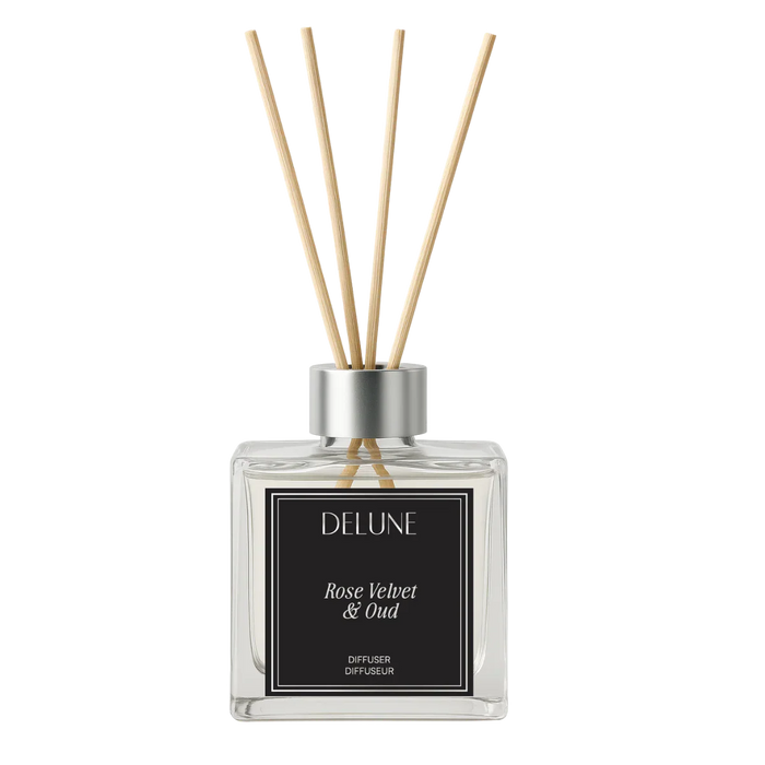 Rose Velvet & Oud - Diffuser - Delune