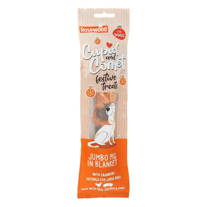 Rosewood Jumbo Pig In Blanket Large Dog Treat 90g