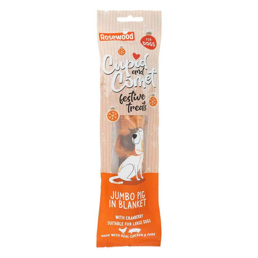Rosewood Jumbo Pig In Blanket Large Dog Treat 90g