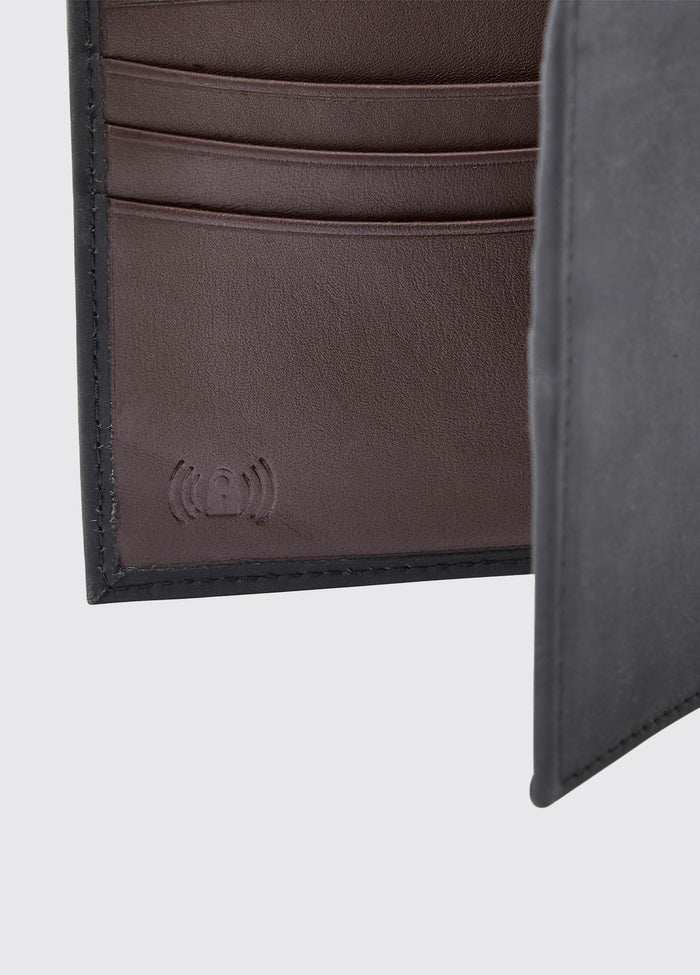 Rosmuc Mens Leather Wallet - Black/Brown