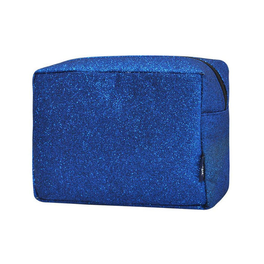 Personalized cosmetic bags in bulk, cute blue makeup pouch, cute royal blue makeup bag, personalized cosmetic bag for women, monogram makeup bag ideas, personalized accessories for women, dance competition accessories, makeup bag for teen girls, makeup bag for lipstick, makeup pouch for sale, travel pouch bag.
