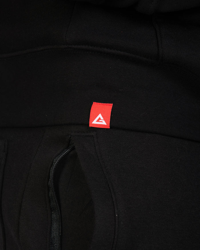 RS Classic Mens Pocket Hoodie - Black