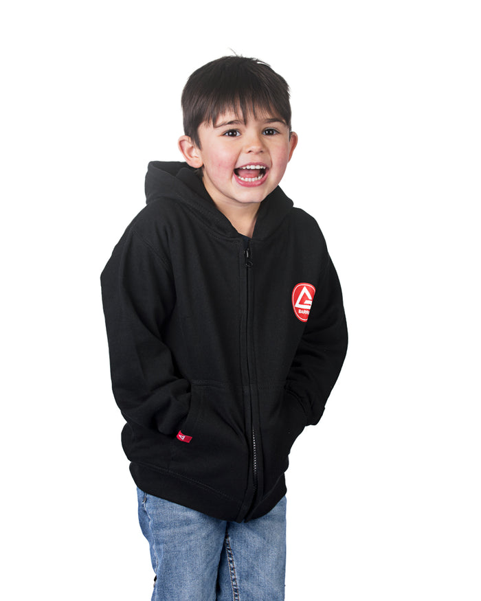 RS Classic Youth Zip Up Hoodie - Black