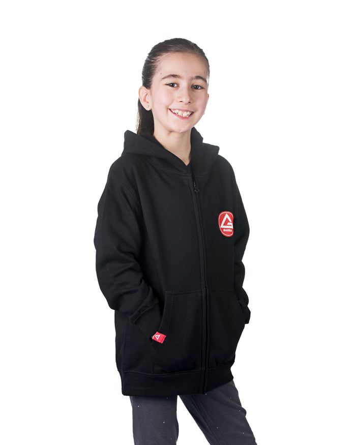 RS Classic Youth Zip Up Hoodie - Black