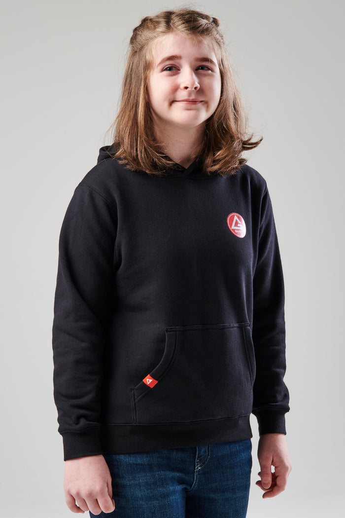 RS Classics Youth Pocket Hoodie - Black