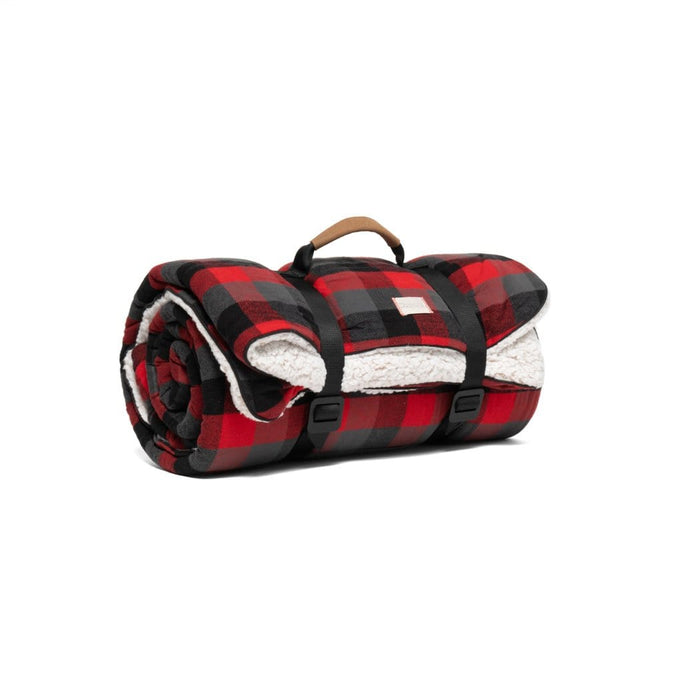Rumpl Home Style Flannel Sherpa Blanket Buffalo Check