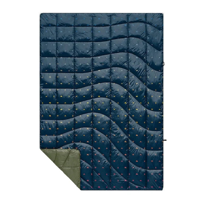 Rumpl Nanoloft Puffy Blanket Outdoor Vibes