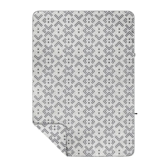 Rumpl Sherpa Fleece Blanket Kaleidoscope Stone