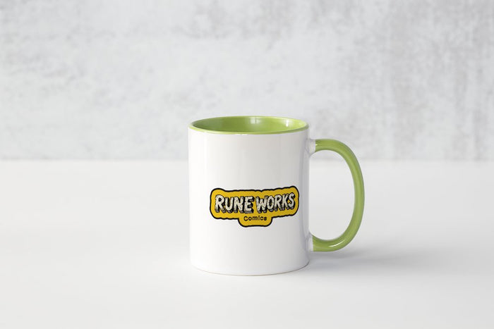 Rune Works Comics Custom Mug