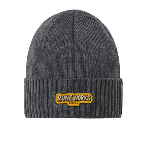 Rune Works Comics Port Authority® Rib Knit Cuff Beanie