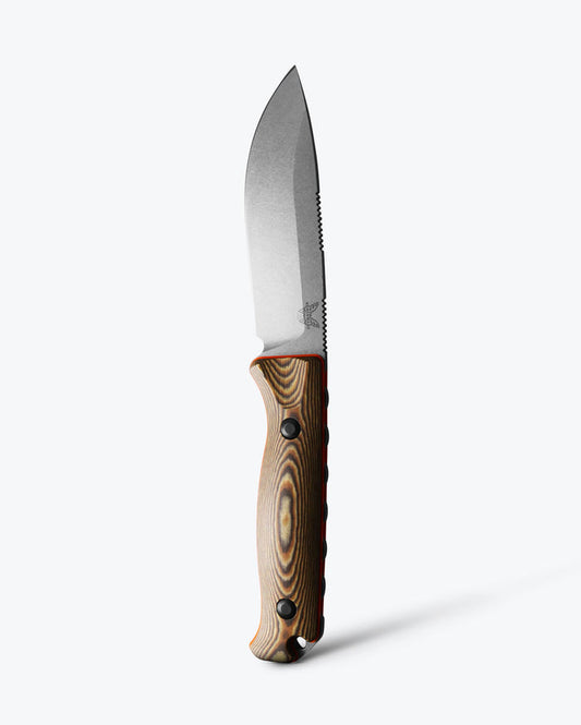 Saddle Mountain Skinner Richlite G10 Drop-point - Standing View | Benchmade Knife Co.
