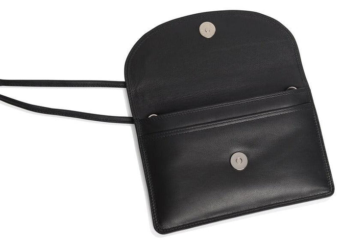 Isabelle RFID Leather Slimline Crossbody Bag - Bascora