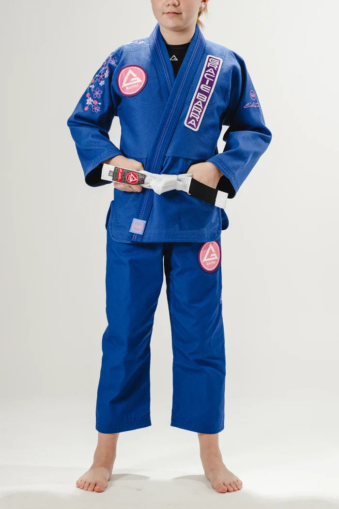 Sakura V3 Kids Kimono - Blue