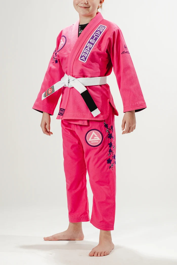 Sakura V3 Kids Kimono - Pink