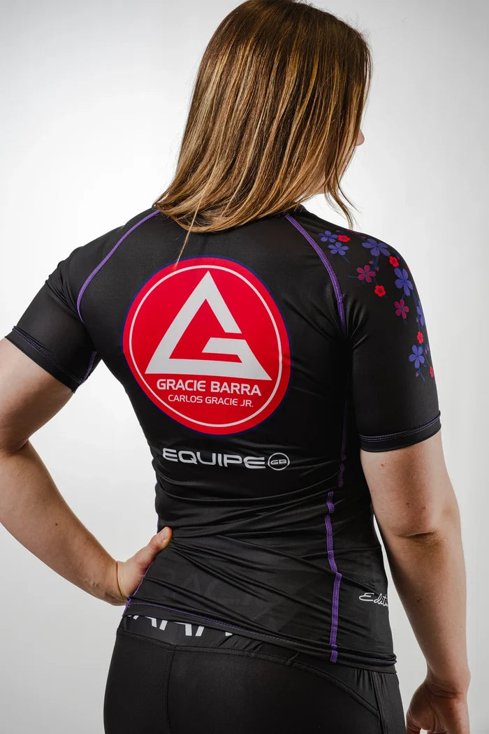 Sakura V3 Womens Rashguard - Black