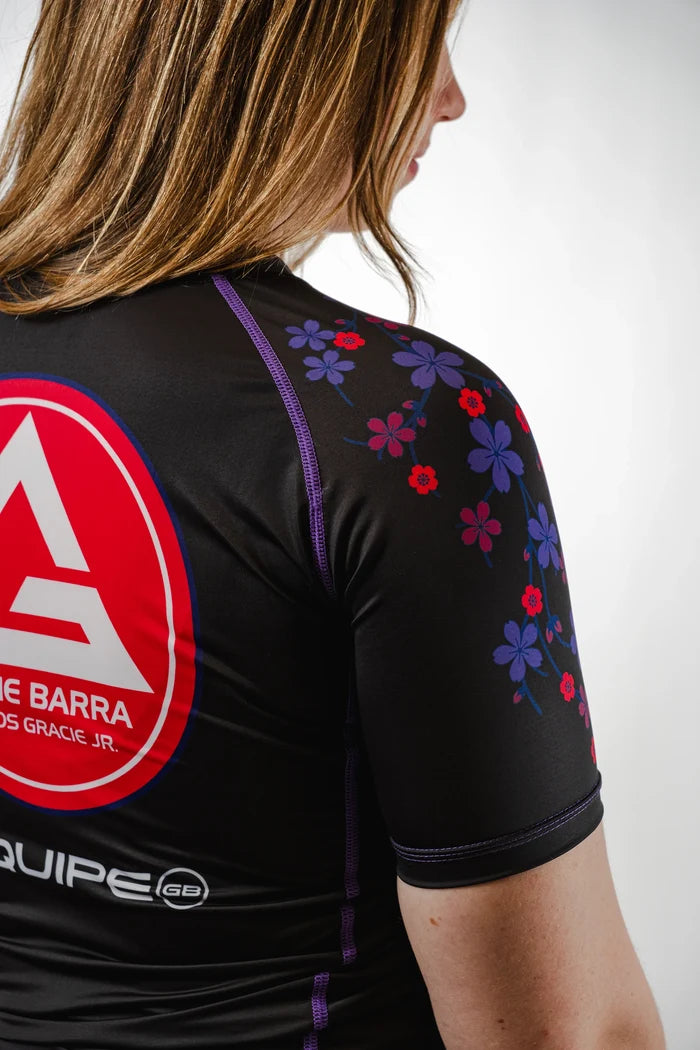 Sakura V3 Womens Rashguard - Black