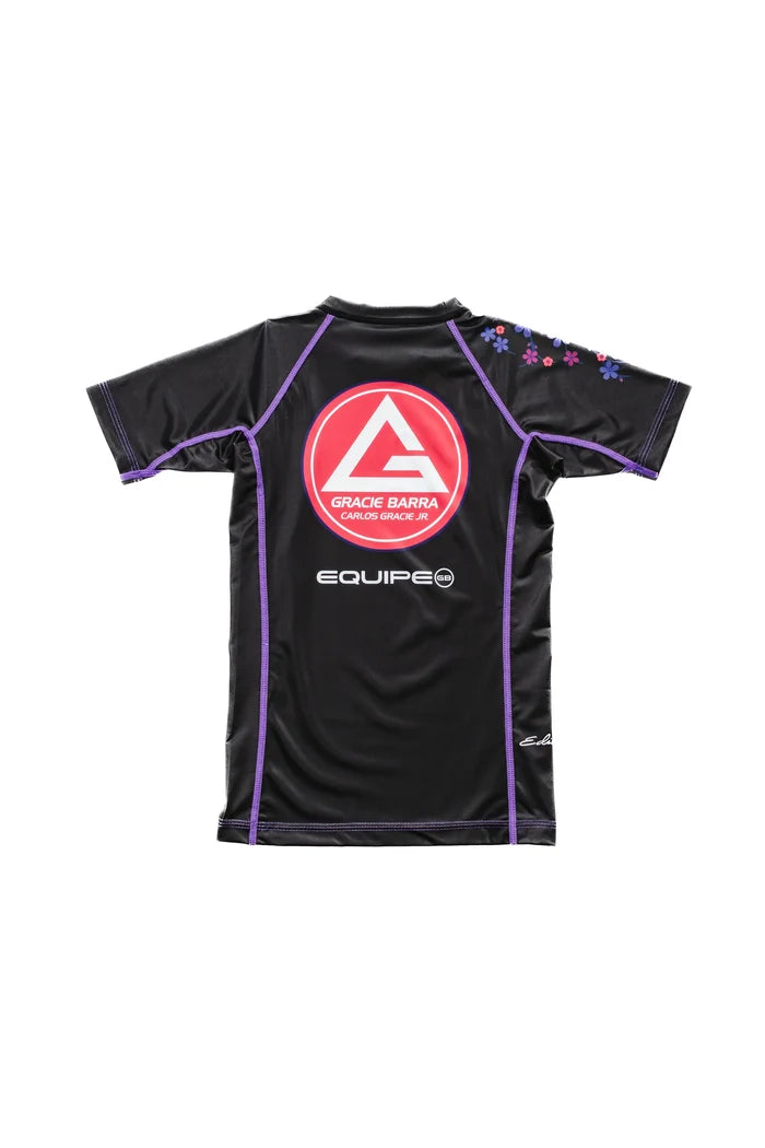 Sakura V3 Youth Rashguard - Black
