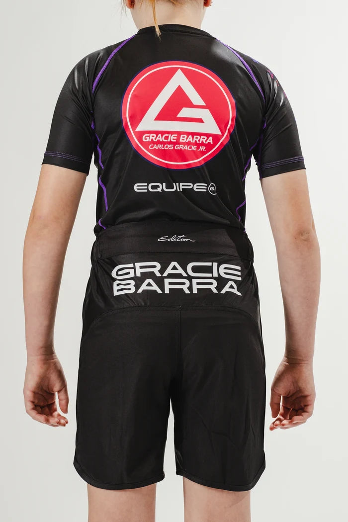 Sakura V3 Youth Rashguard - Black