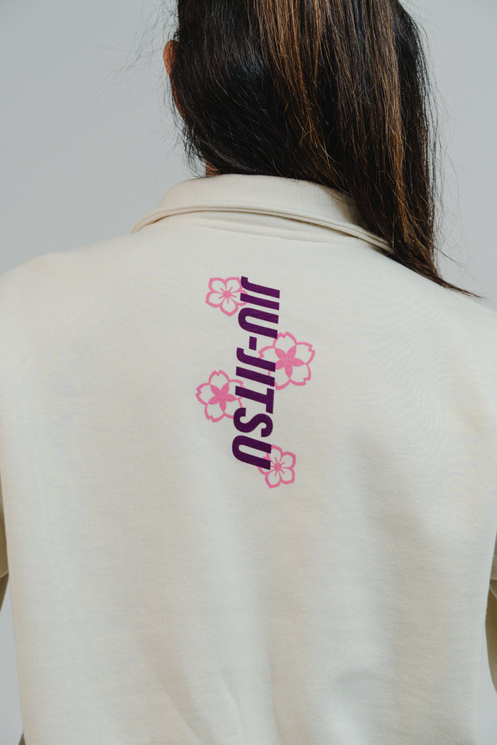 Sakura Womens Half Zip - Natural