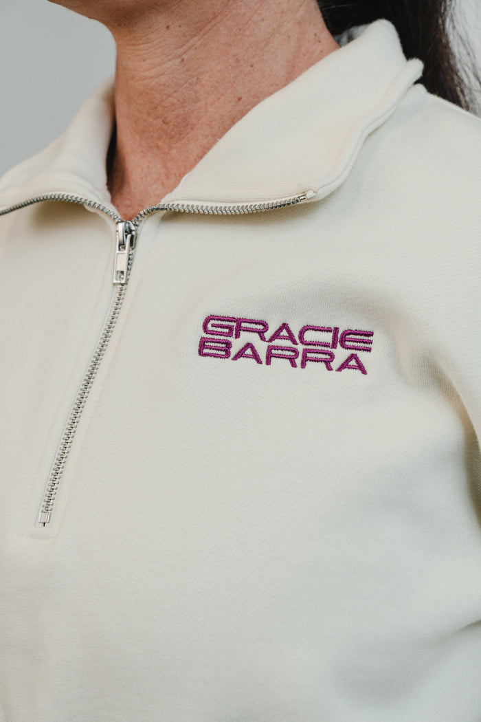 Sakura Womens Half Zip - Natural