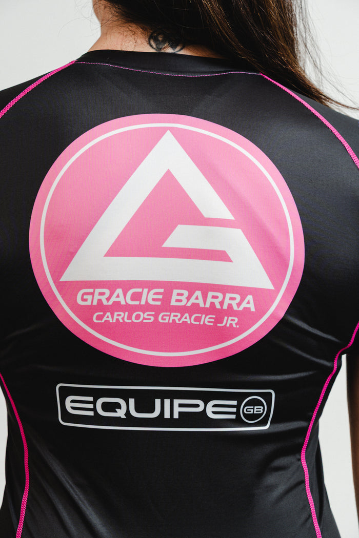 Sakura Womens Rashguard - Black