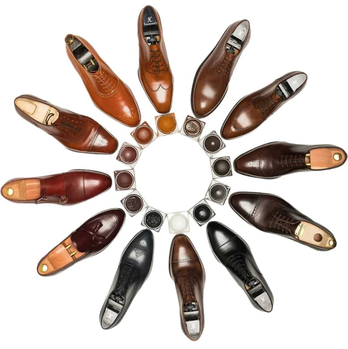 Saphir Shoeshine Starter Kit (12 Piece Bundle)