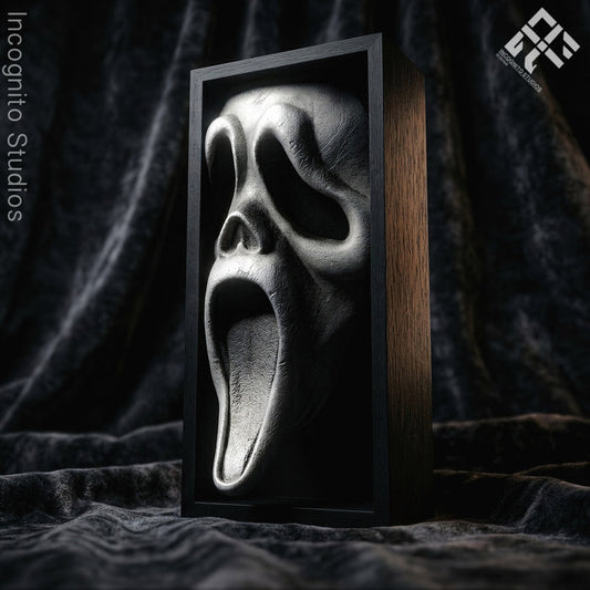 Scream Booknook (STL File)