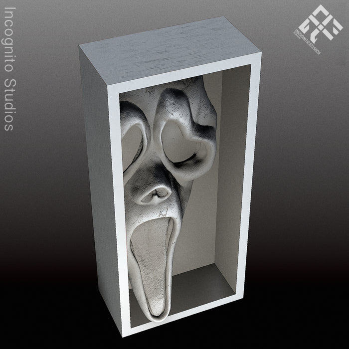 Scream Booknook (STL File)