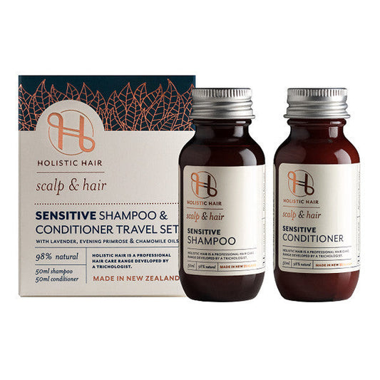 Holistic Hair Sensitive Shampoo and Conditioner Travel Set_1